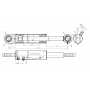 SIŁOWNIK HYDRAULICZNY CYLINDER 580 METALTECHNIK LEWY ORAZ PRAWY